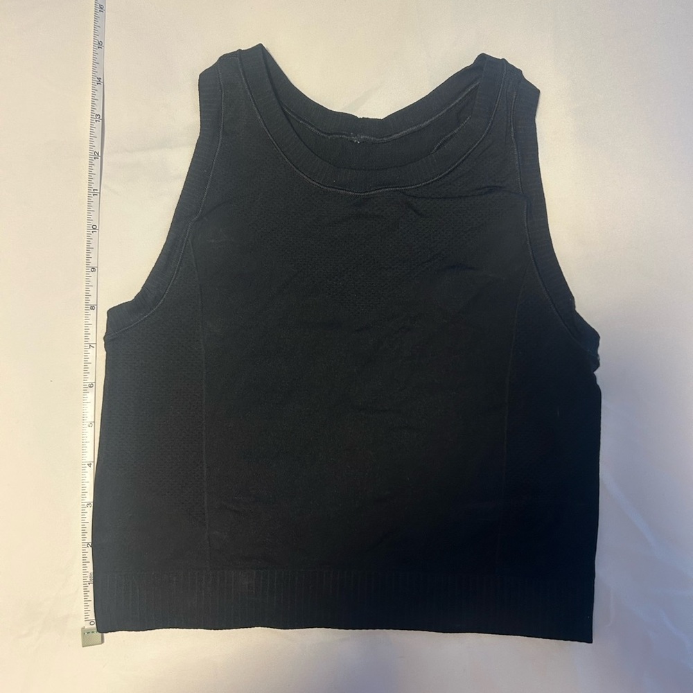 Black Sleeveless Women's Top